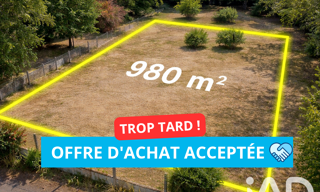 Terrain  980 m² à vendre à Domérat (03410)