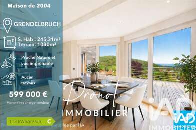 Maison 8 pièces 599000 €
