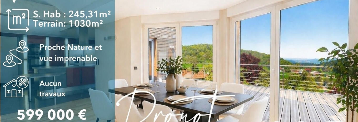 Maison 8 Pièces 245 m² à vendre à Grendelbruch (67190)