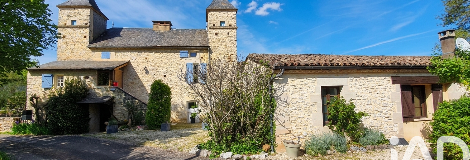 Maison 10 Pièces 151 m² à vendre à Léobard (46300)