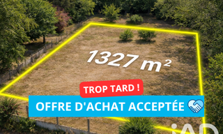 Terrain  1327 m² à vendre à Domérat (03410)