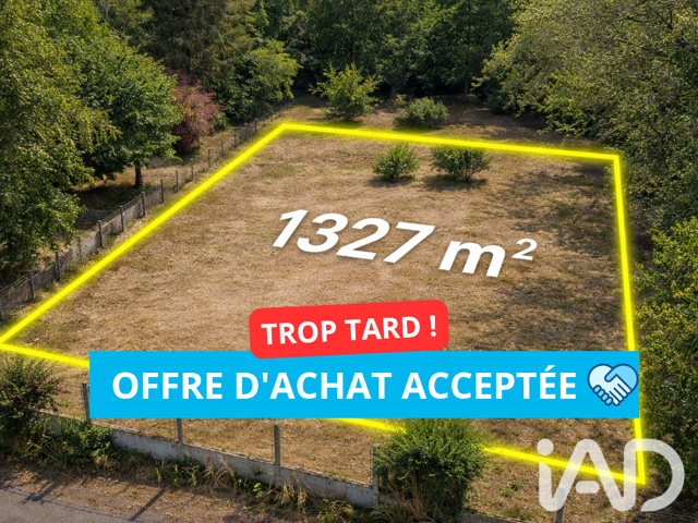 Vente Terrain à bâtir 1 327 m&sup2; — photo du bien