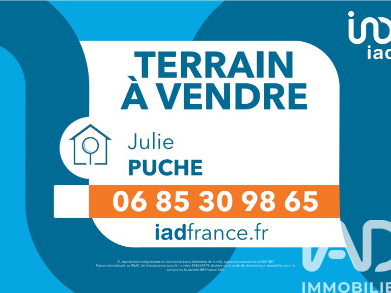 Vente Terrain à bâtir 437 m&sup2; — photo 1