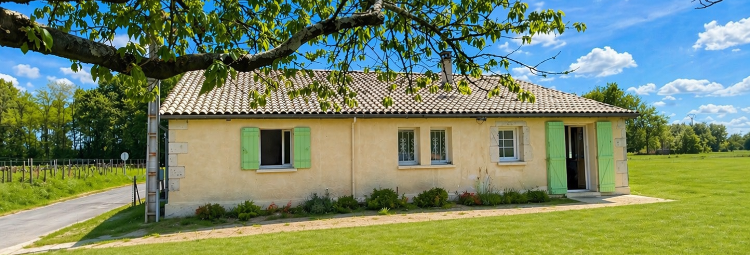 Maison 4 Pièces 110 m² à vendre à Saint-Avit-Saint-Nazaire (33220)