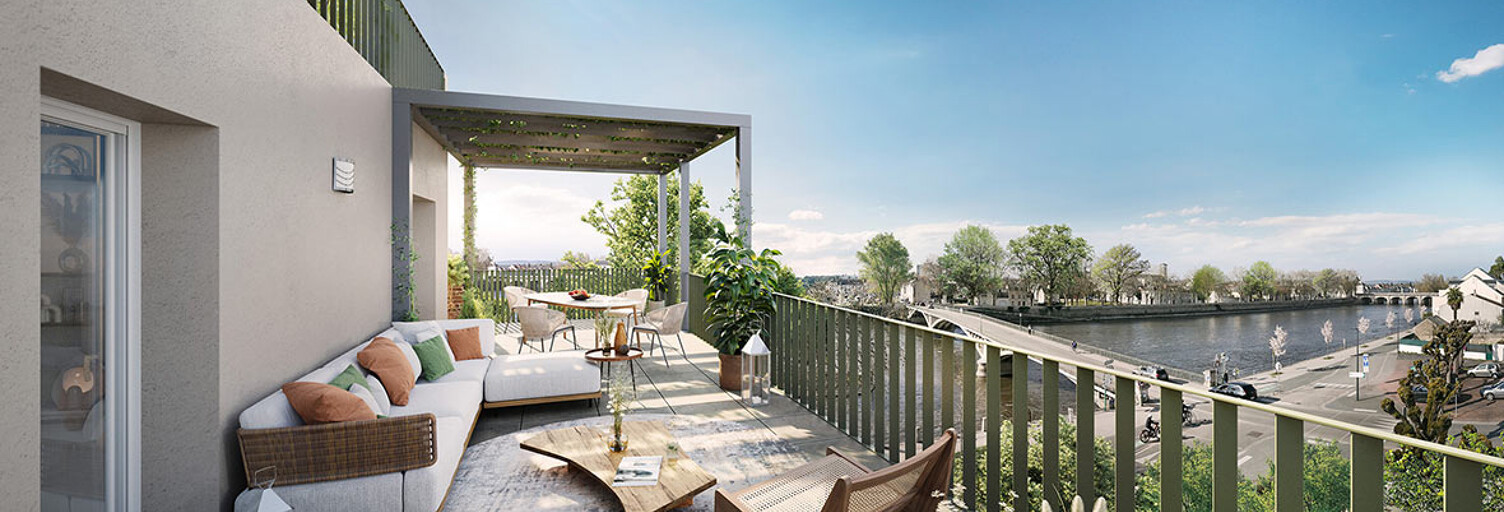 Appartement neuf T2, T3, T4 Pièce 38 à 129 m² à vendre à Châtellerault (86100)