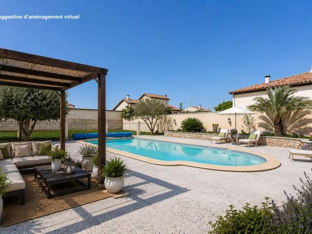 Maison 5 chambres avec piscine sur grand terrain de 1373m2 — photo du bien