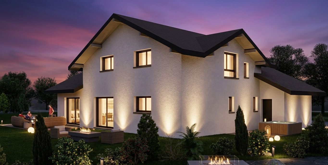 Projet de construction d'une maison 130 m² avec terrain à LA TOUR (74)