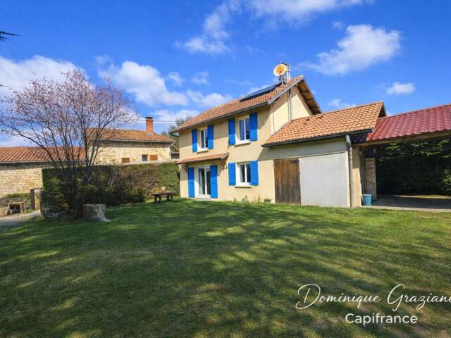 Un havre de paix sur 1500 m² de terrain – charme et tranquillité absolue à Leignecq (42380) — photo du bien