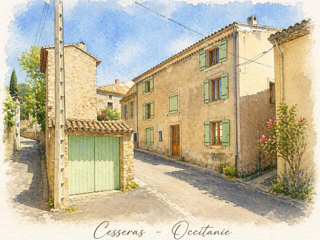 Maison de caractère avec dernier étage dédié à la location saisonnière – fort potentiel de revenus – Haut Minervois — photo du bien