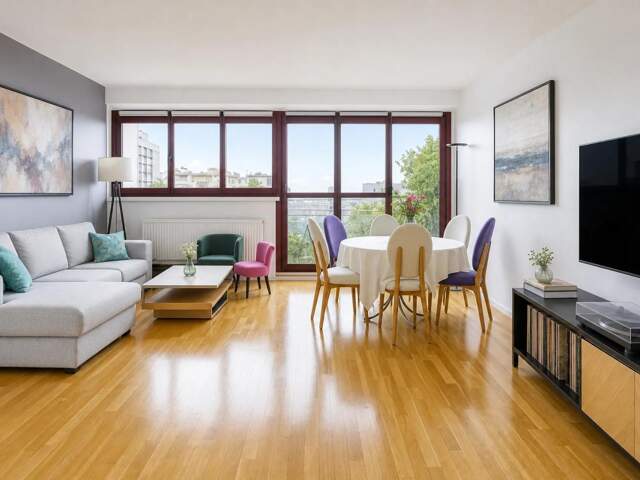 Appartement lumineux 5 pièces avec balcon Paris 15 — photo du bien