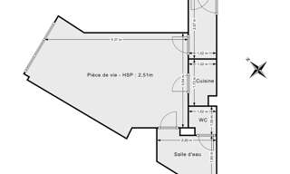 Appartement 1 Pièce 27 m² à vendre à Paris 11 (75011)