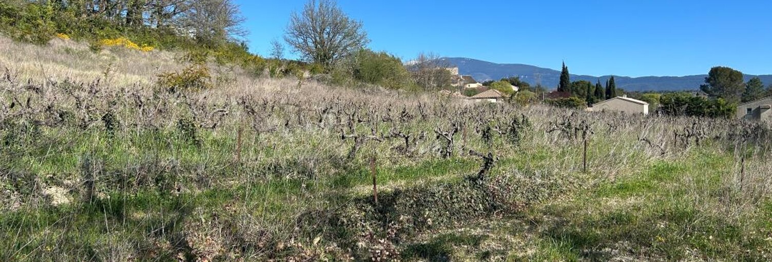 Terrain  4000 m² à vendre à Saint-Marcellin-lès-Vaison (84110)