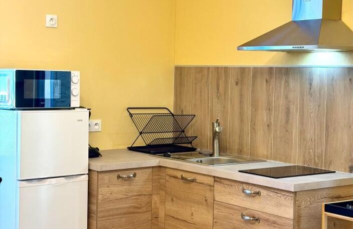 Appartement T1 bis meublé, cour privative et climatisation — photo 3