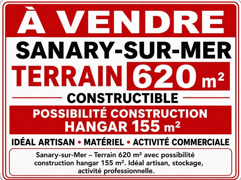 Sanary sur Mer -Terrain Constructible de 620m² — photo 1