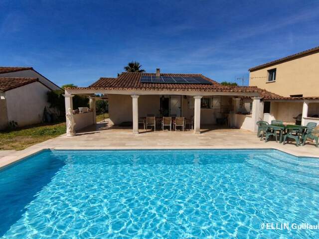 Maison Paulhan 4 pièce 126 m2+ Piscine sur 600m² de Terrain — photo du bien