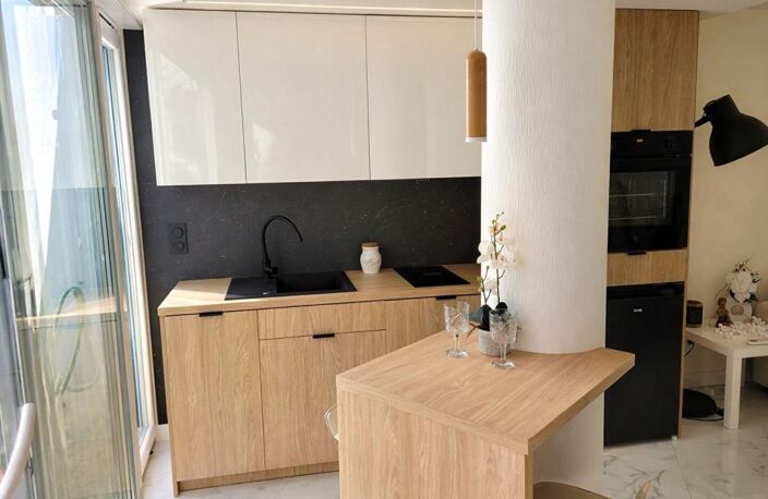 APPARTEMENT STUDIO NICE 1 PIÈCE 29.10 M2 CARREZ AVEC 2 TERRASSES — photo 5
