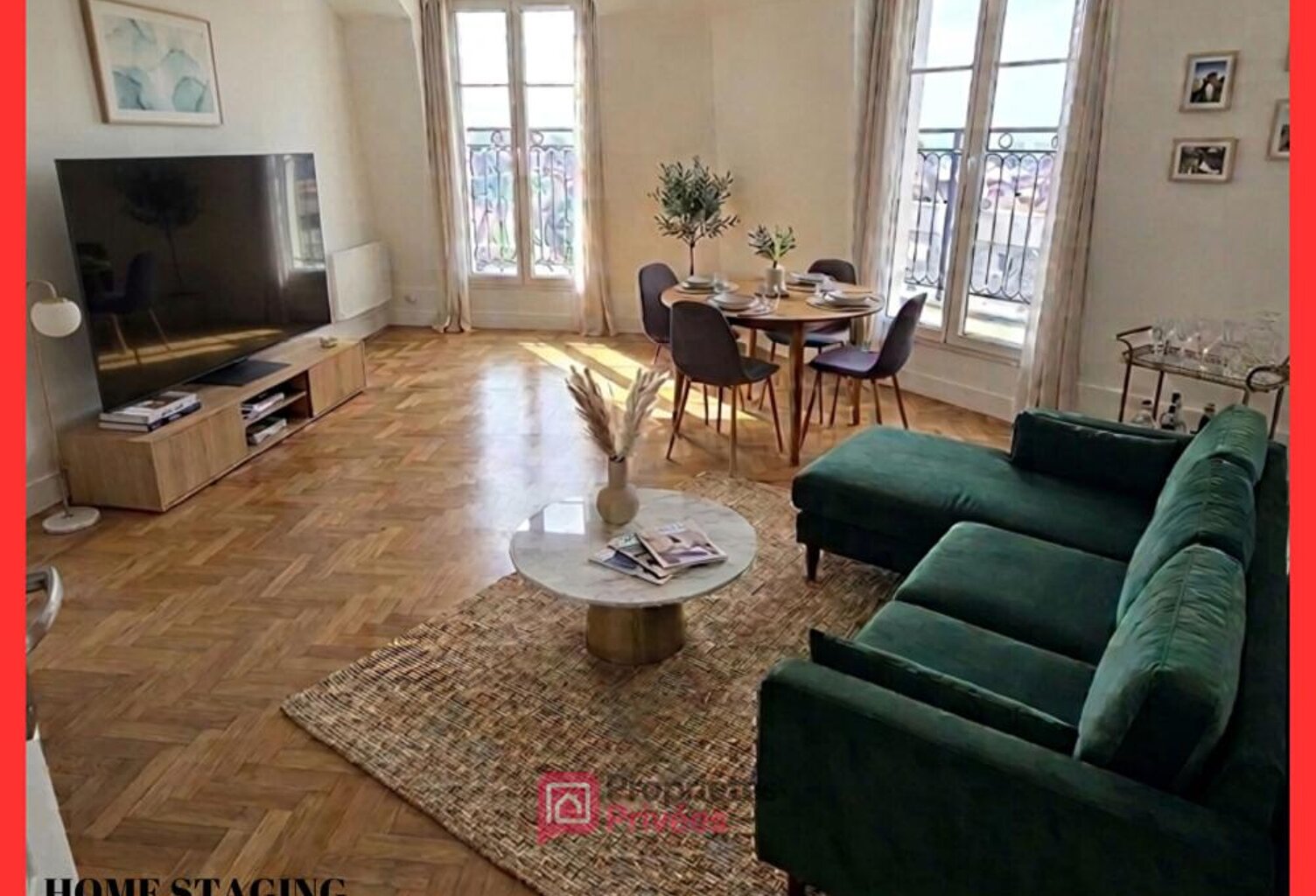 93320 LES PAVILLONS  SOUS BOIS - Appartement 2 pièces 44,43 m² - 1 Chambre - Balcon - Parking — photo 1
