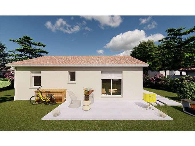 Maison 3pièces à Construire à POYANNE + terrain 800m² à partir de 155 000€