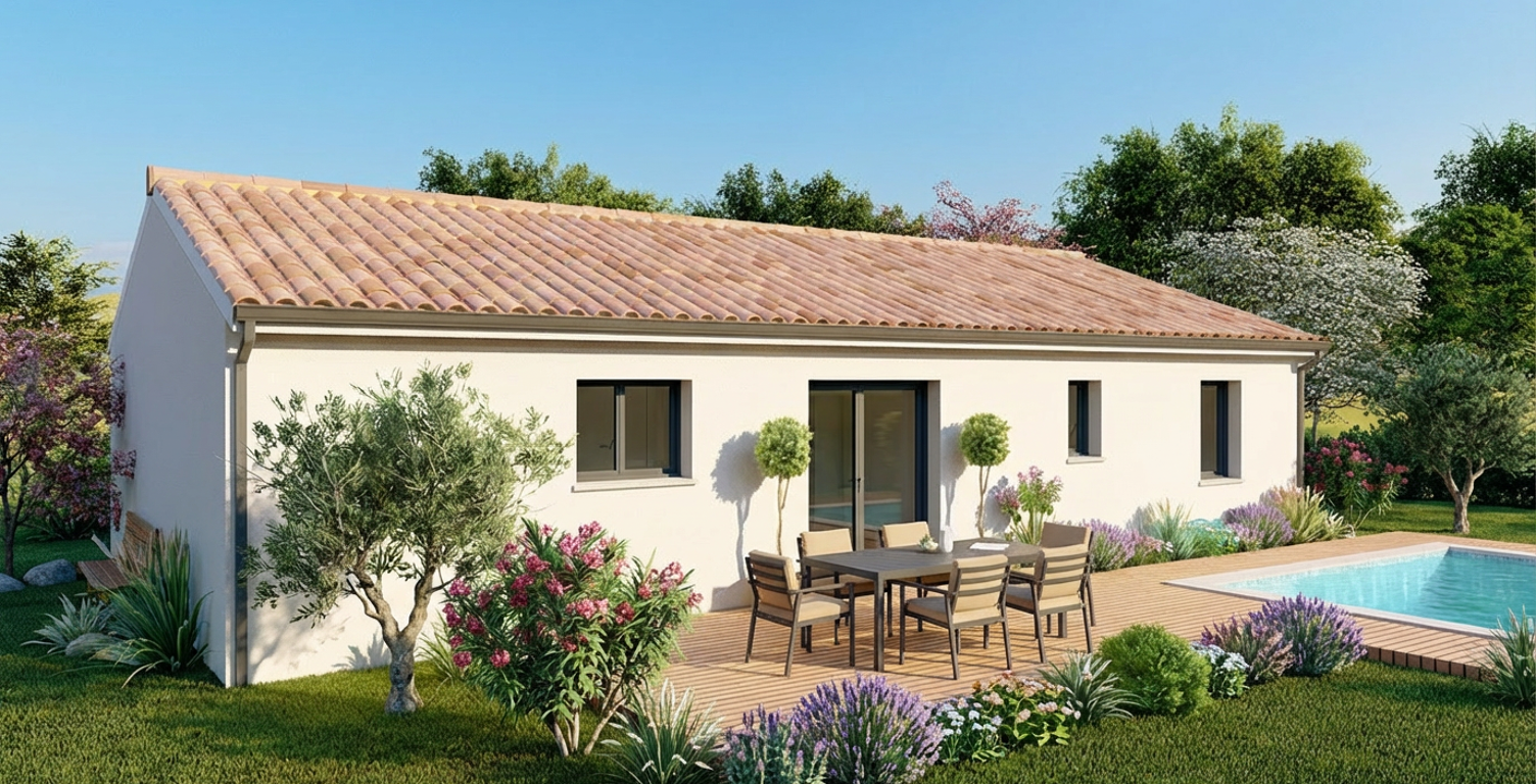 PROJET DE CONSTRUCTION d'une maison neuve de 83m² — photo 1