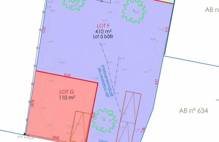 AYTRE SECTEUR LA COURBE - TERRAIN 410M2 - LIBRE DE CONSTRUCTEUR — photo 2