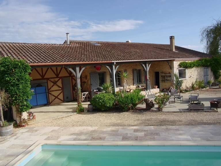 Maison en pierre rénovée  Cadre exceptionnel sans vis-à-vis  Clairac — photo 1