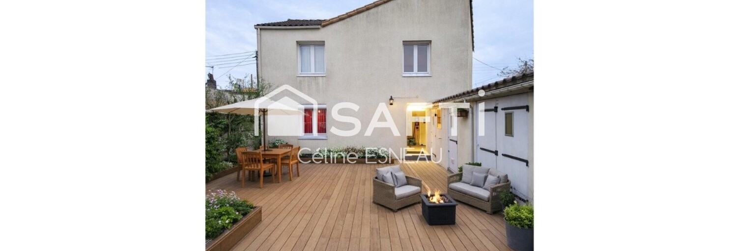 Maison 4 Pièces 94 m² à vendre à Rezé (44400)