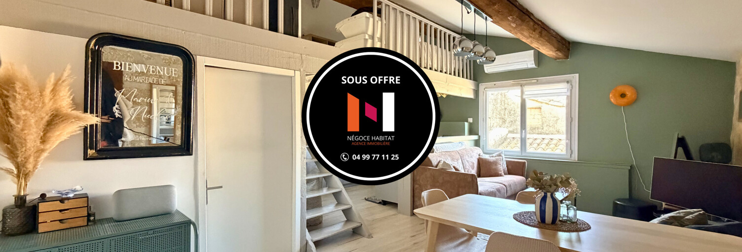 Appartement 1 Pièce 33 m² à vendre à Marsillargues (34590)