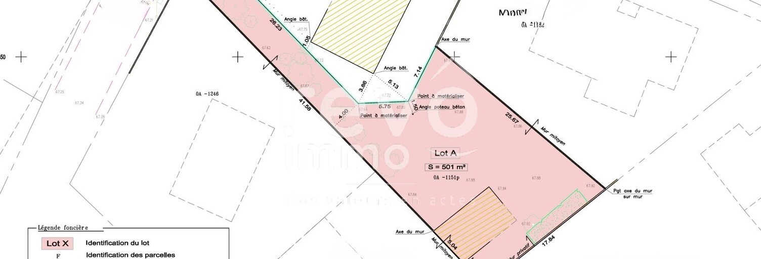 Terrain  501 m² à vendre à Montréverd (85260)