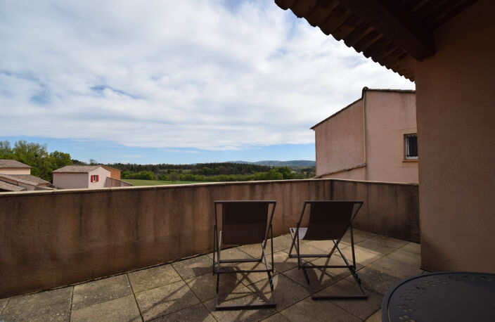 T3 meublé avec terrasse, vue et piscine   Résidence sécurisé — photo 4