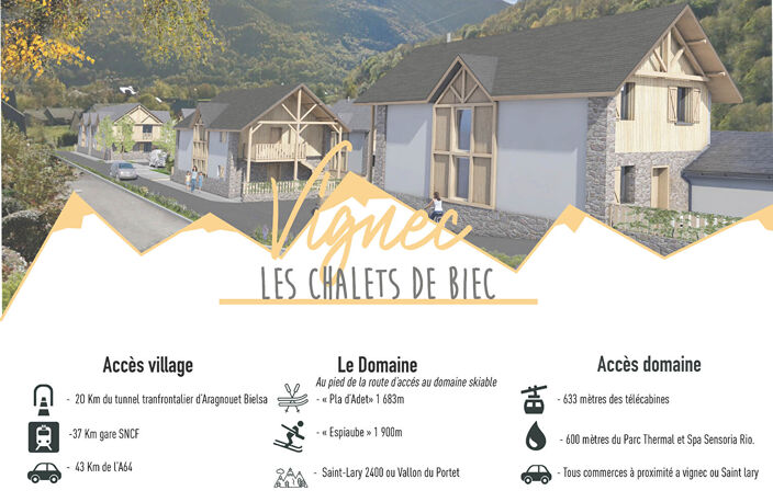 CHALET T4- LES CHALETS DE BIEC Proche Saint Lary Soulan — photo 3