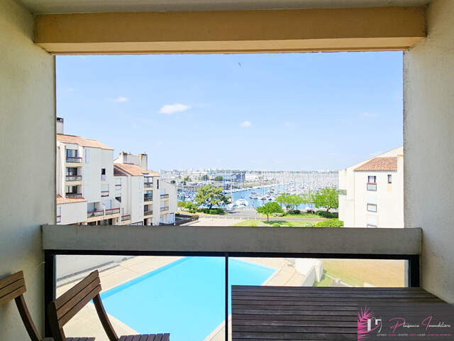 La Rochelle Les Minimes - Appartement Type 2 pièces Vue port de plaisance — photo du bien