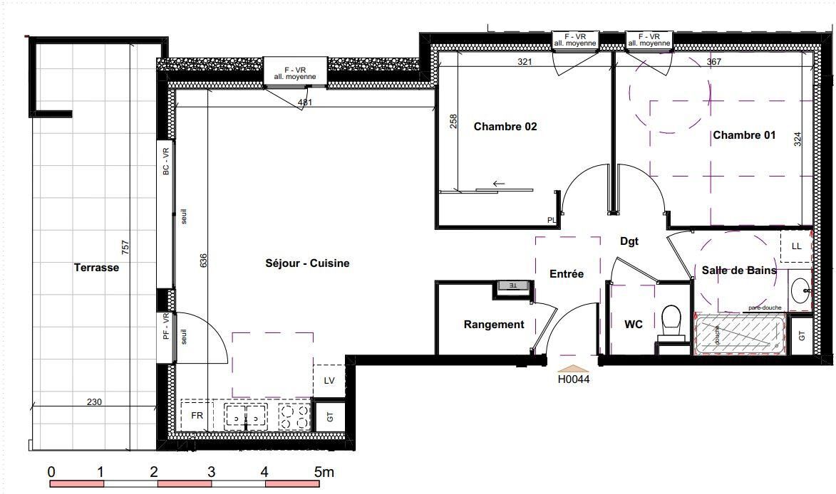 Vente Appartement 3 pièces - Photo 3