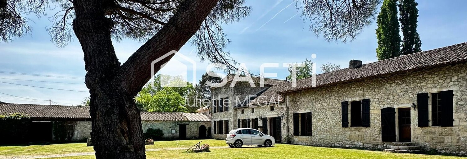 Maison 10 Pièces 367 m² à vendre à Bonneville-et-Saint-Avit-de-Fumadières (24230)