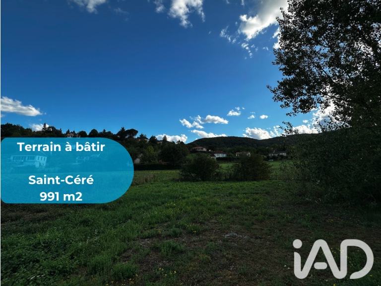 Vente Terrain à bâtir 991 m&sup2; — photo 1