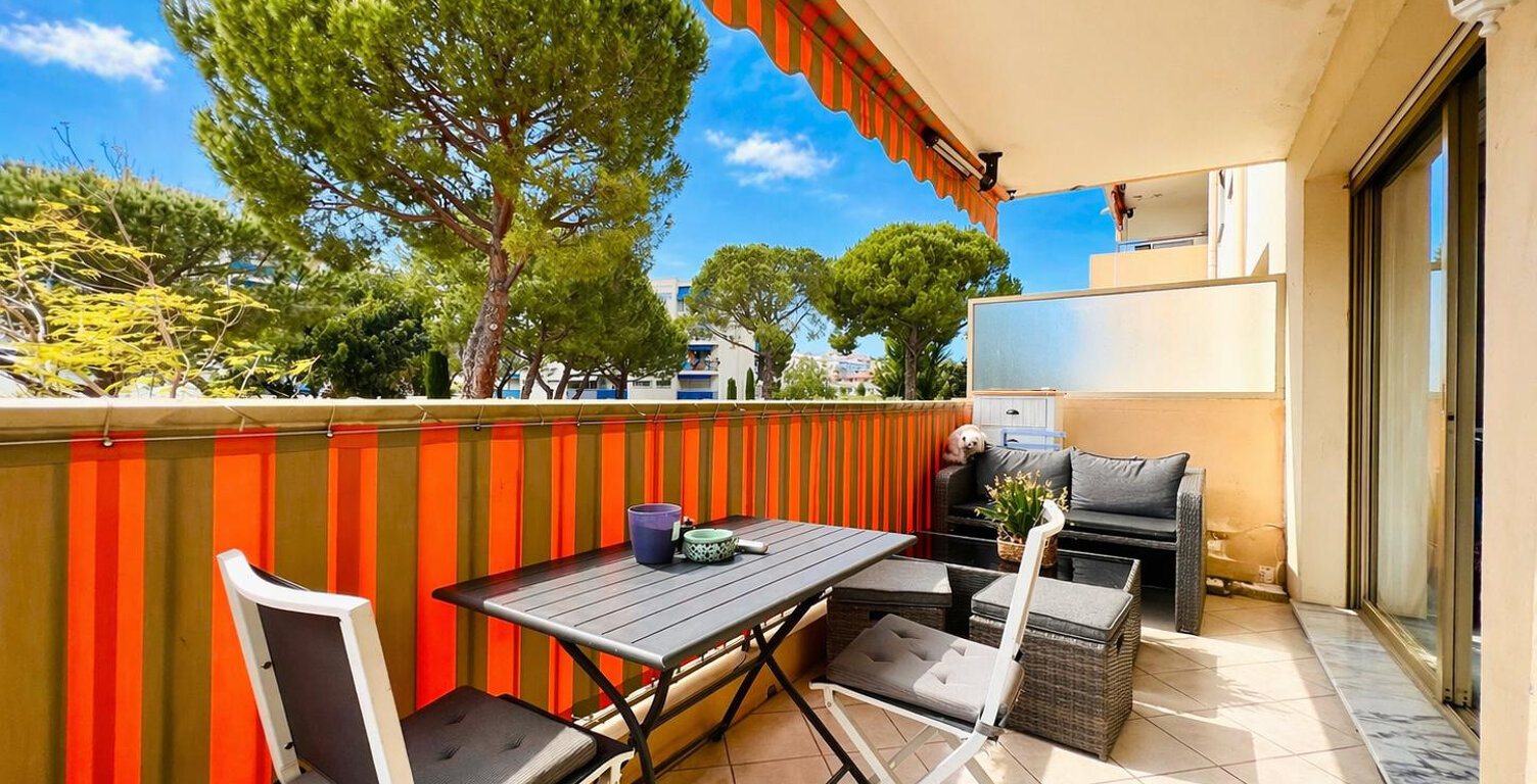 CAGNES SUR MER - 2 pièces 50 m2 avec terrasse et parking privatif — photo 1