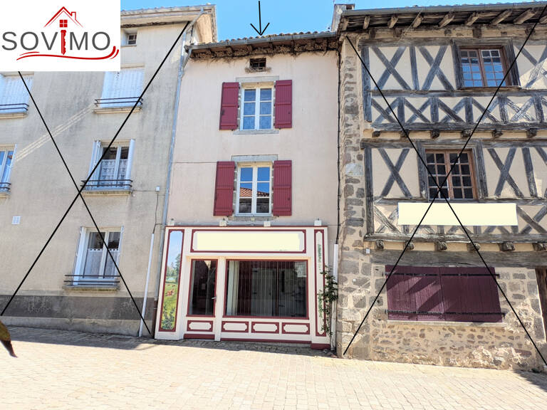 DANS UN VILLAGE AGREABLE , ANCIEN IMMEUBLE À RÉNOVER À USAGE — photo 1