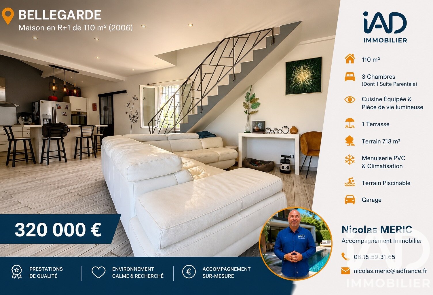 Vente Maison/villa 4 pièces — photo 1
