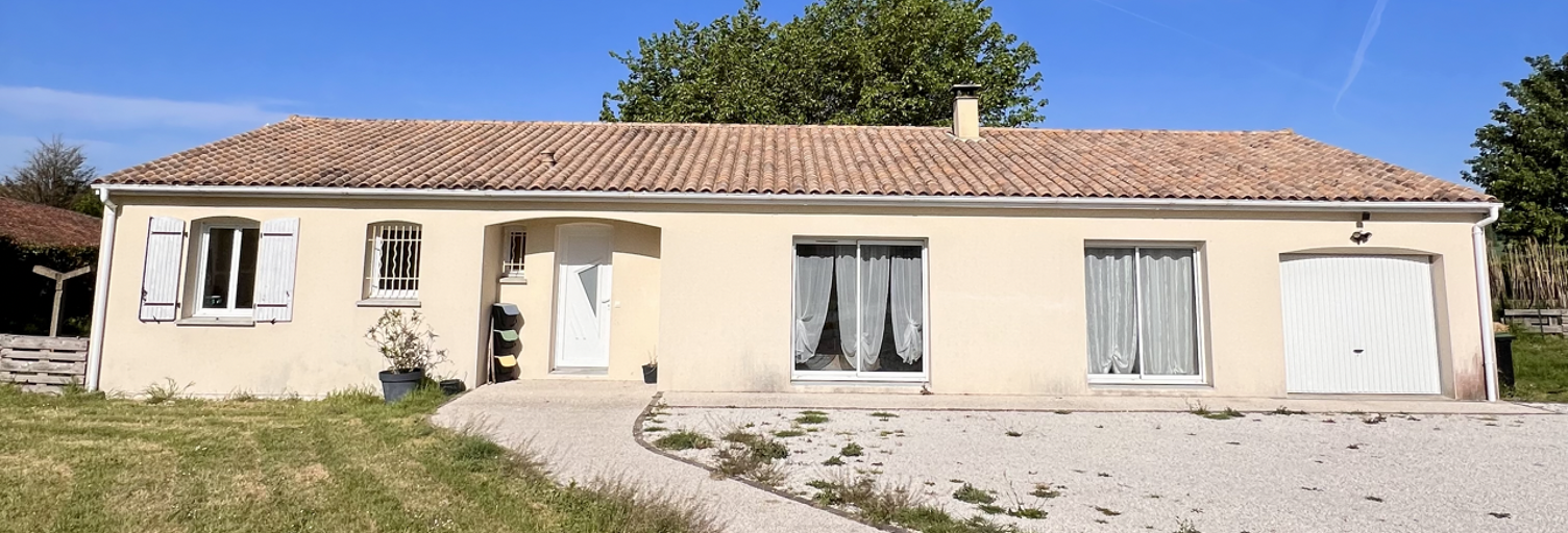 Maison 5 Pièces 124 m² à vendre à Coteaux-du-Blanzacais (16250)