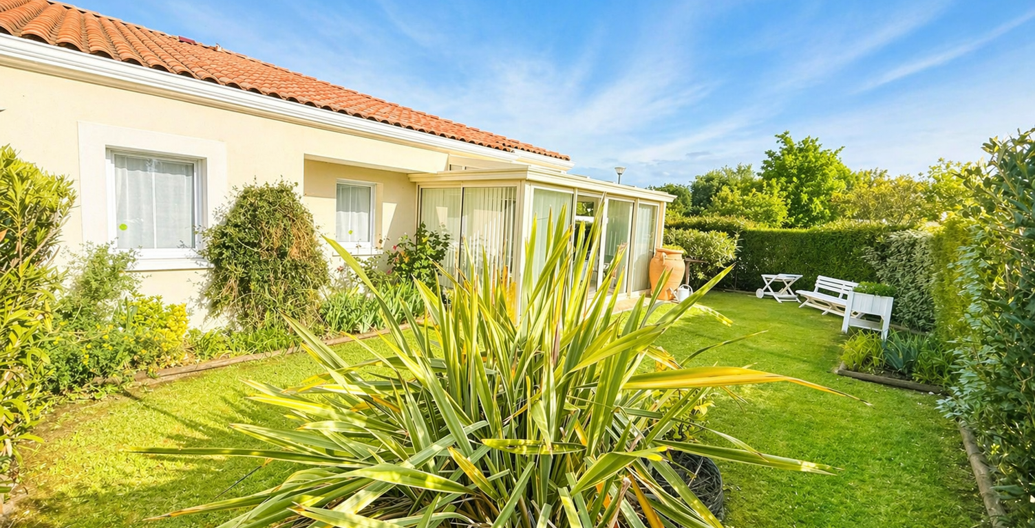 Médis Maison de plain-pied 2 chambres avec jardin et station — photo 1