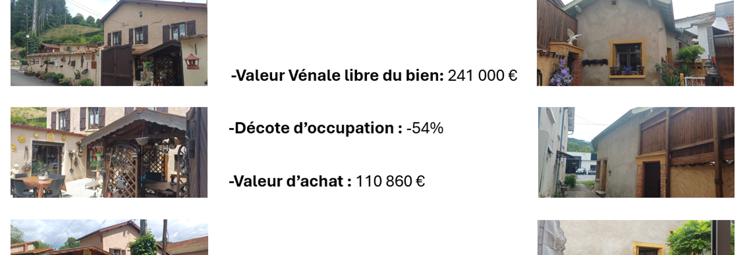 Maison 125 m² en viager Savigny (69210)