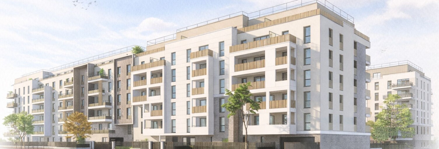 Appartement neuf T1, T2, T3, T4, T5 Pièce 23 à 90 m² à vendre à Ermont (95120)
