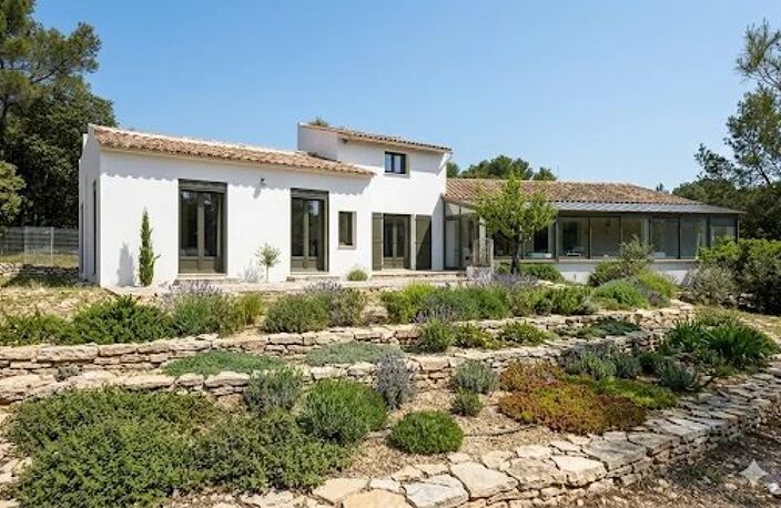 Nîmes, Vacquerolles/Cigale, villa 208m2+208m2 en sous sol, piscine sur 4100m2 — photo 2
