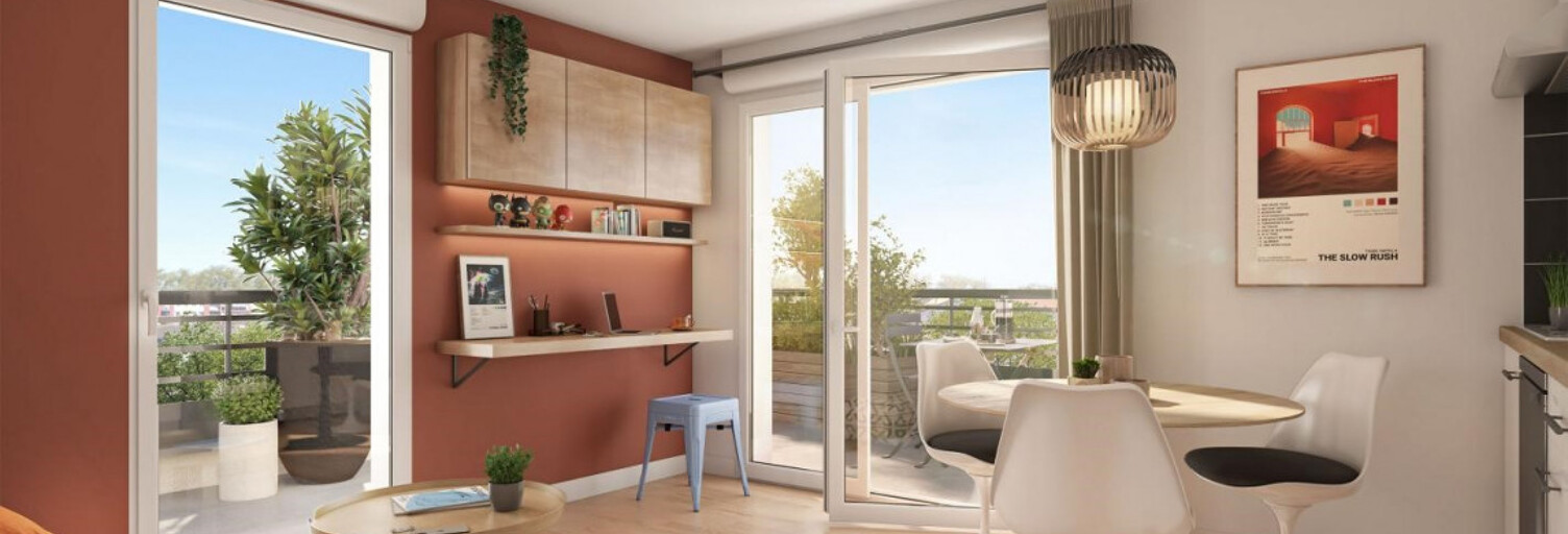 Appartement neuf T1 Pièce 21 à 23 m² à vendre à Toulouse (31000)