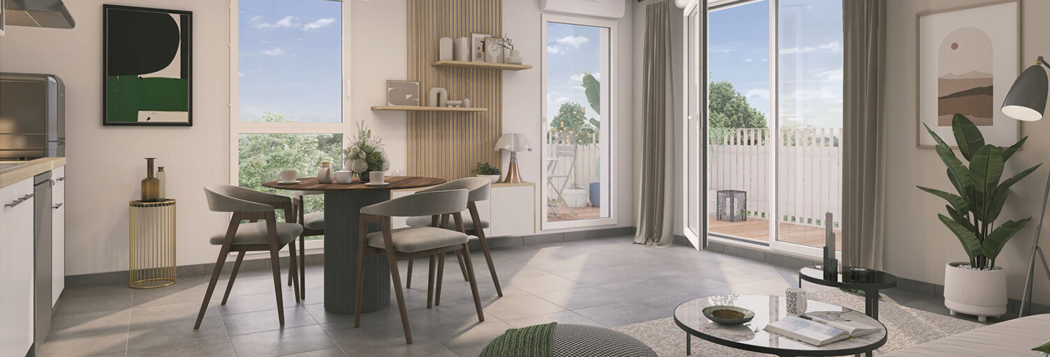 Appartement neuf T2, T3 Pièce 36 à 59 m² à vendre à Toulouse (31000)
