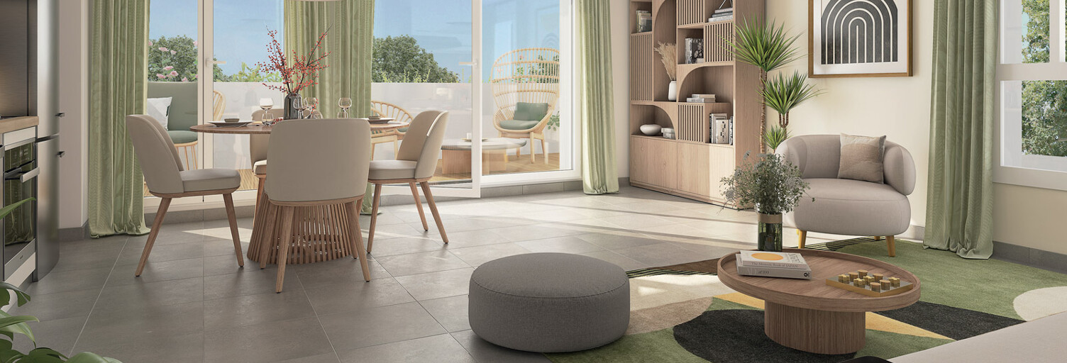 Appartement neuf T3 Pièce 60 à 62 m² à vendre à Toulouse (31000)