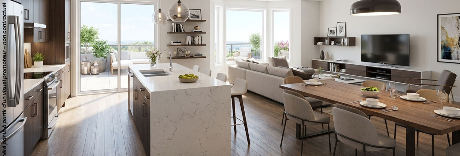 Appartement neuf T2, T3, T4, T5 Pièce 40 à 90 m² à vendre à Toulouse (31000)