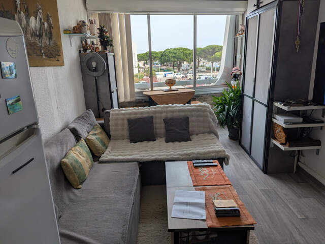 Studio bien aménagé avec parking à Port Camargue Plages Sud. — photo du bien