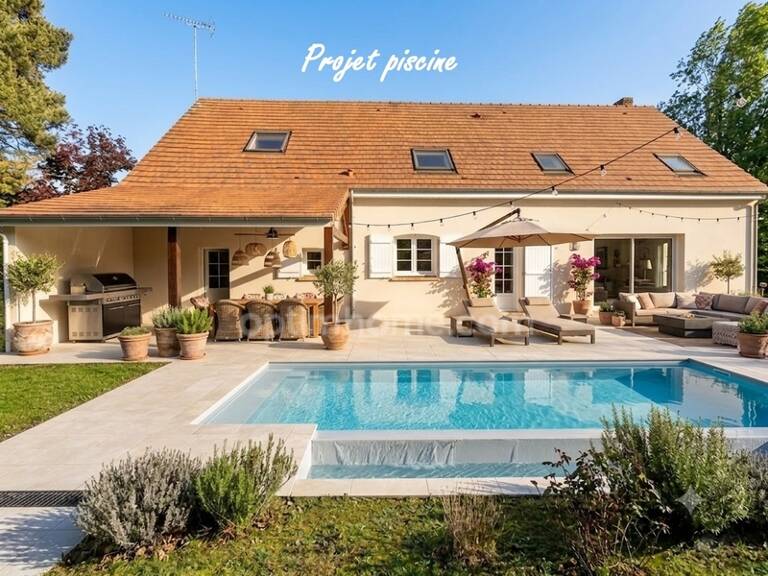 VAL SAINT GERMAIN. Propriété de 170 m² - 5 ch dont suite au RDC - Terrain 2688 m² divisible & constructible — photo 1
