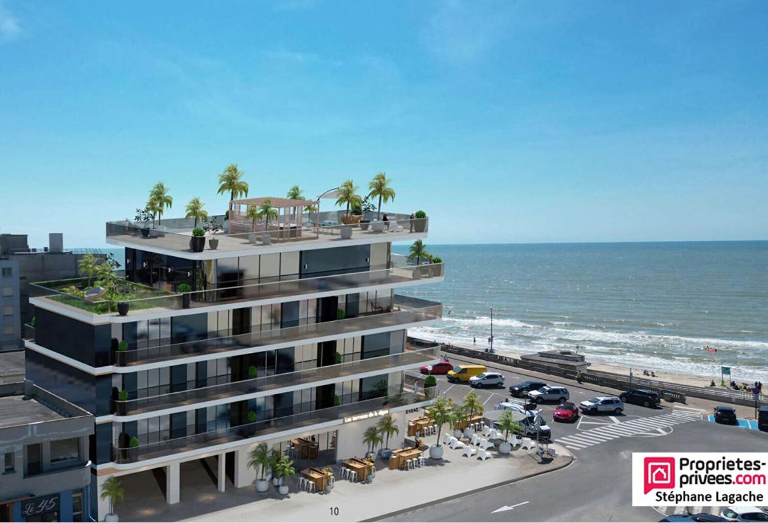 Appartement Stella 3 pièce(s) 63.9 m2 avec terrasse 9m² VUE MER — photo 1