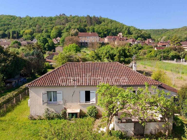 Maison 108m², 4 pièces, 3 chambres, Garage, beau jardin arboré et ensoleillé, équipement neuf, Allas-les-mines — photo 1